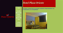 Desktop Screenshot of hotelplazaoriente.com